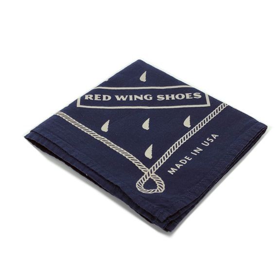 Red Wing 91037 Bandana Navy Cotton
